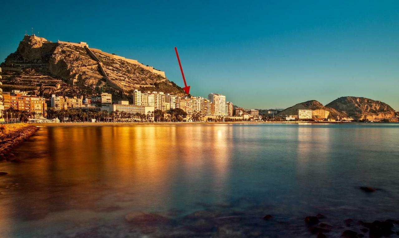 Stunning Sea View Appartement Alicante Buitenkant foto